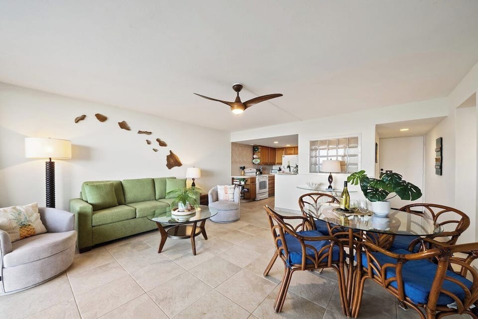 Glass top table with indoor dining  for four