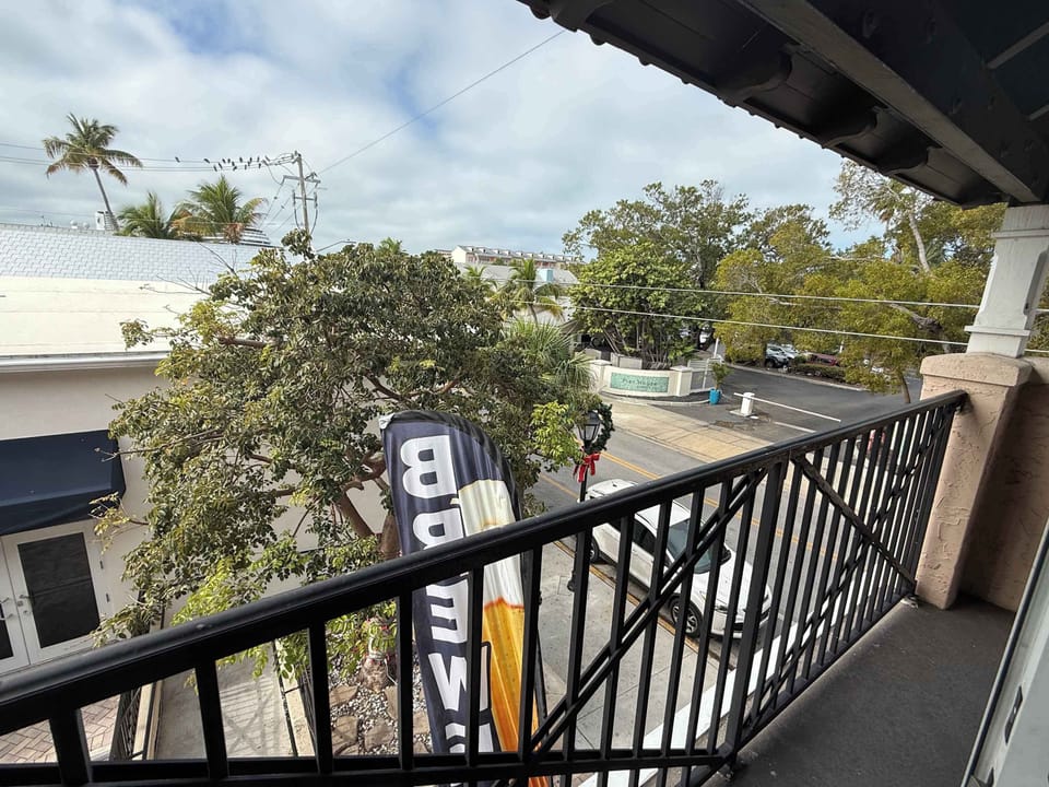 Patio with Front Street views