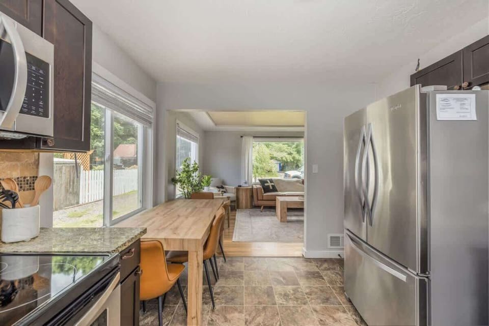 Kitchen with dining area 