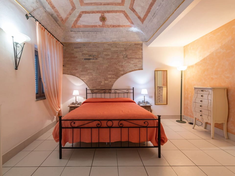 Wall, Interior Design, Ceiling, Furniture, Floor, Flooring, Bedroom, Bed, Lighting, Room