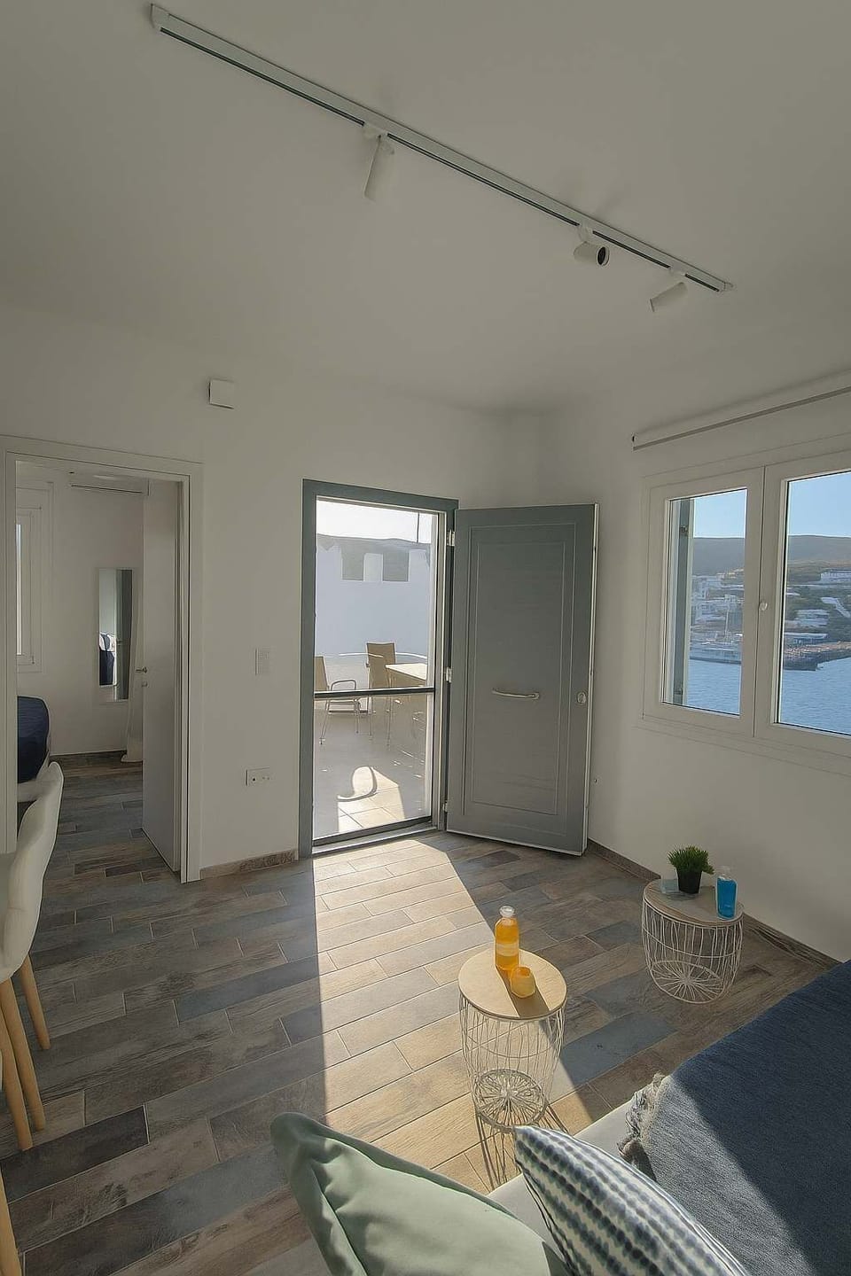 Private entrance of the accommodation