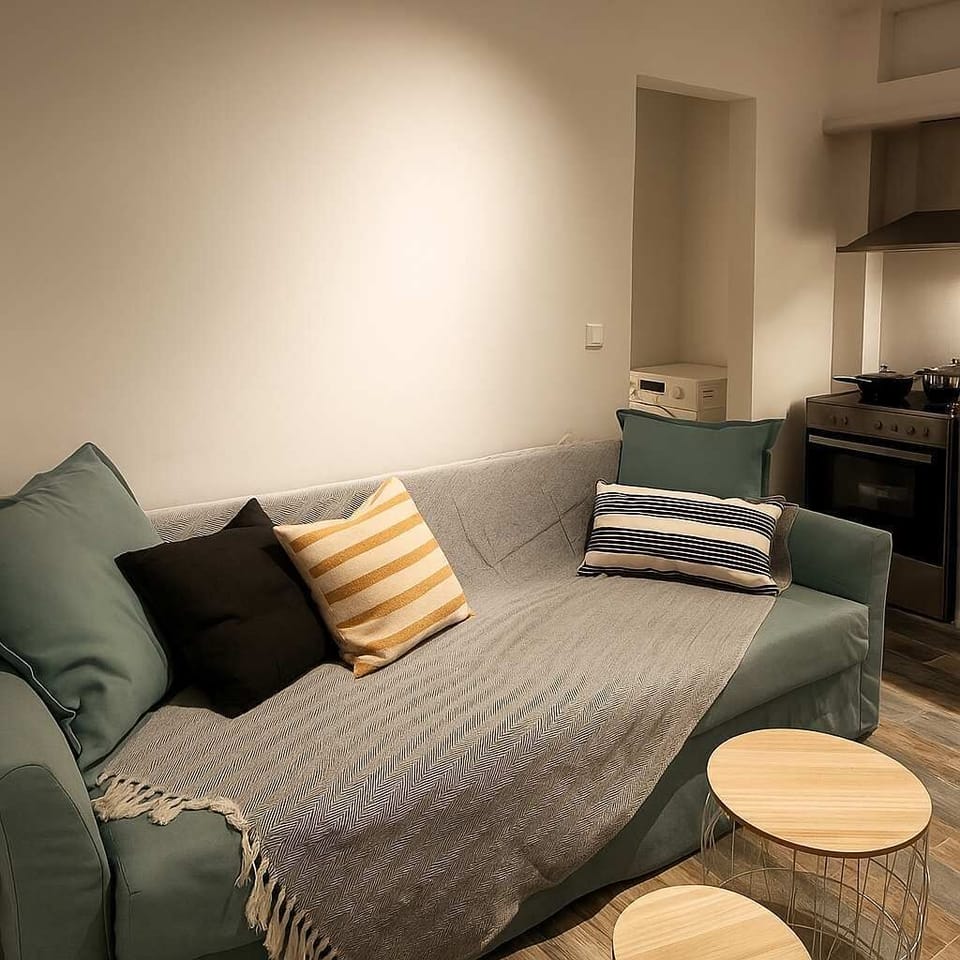  Modern living space with sofa bed