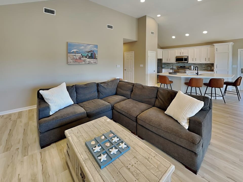 Living Room - Open Layout w/ Kitchen & Dining