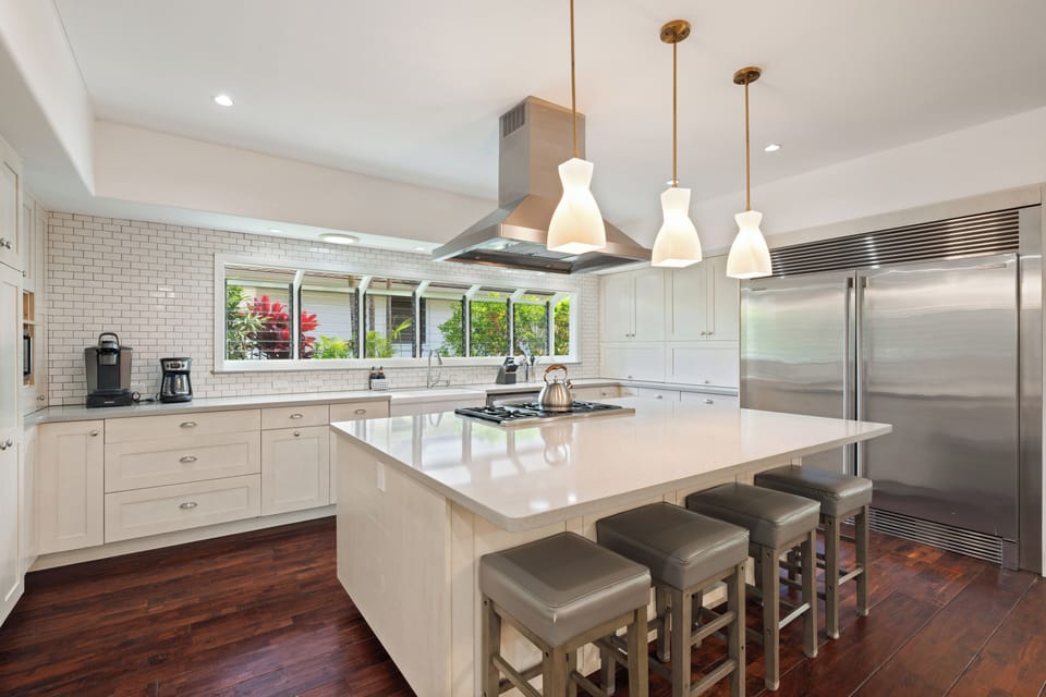 Gourmet kitchen perfect for your Kauai meals