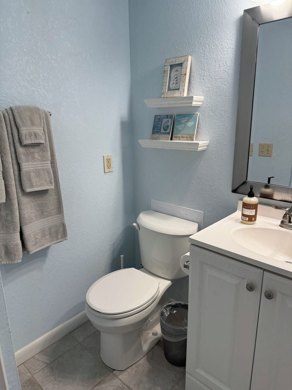 Hall bath