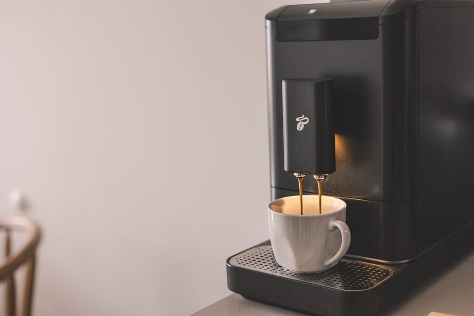 Coffee machine – enjoy seaside mornings with a fresh brew