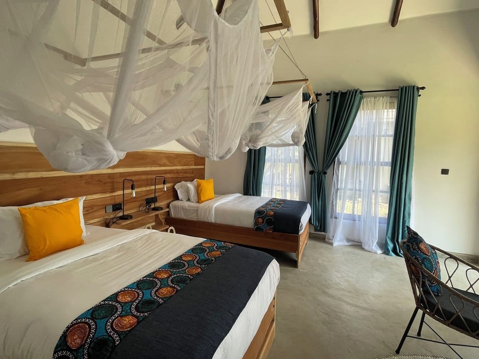 Twin Room, Lanai, Pool View (8) | In-room safe, free WiFi