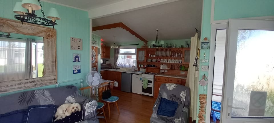 Chalet | Living area | TV, fireplace