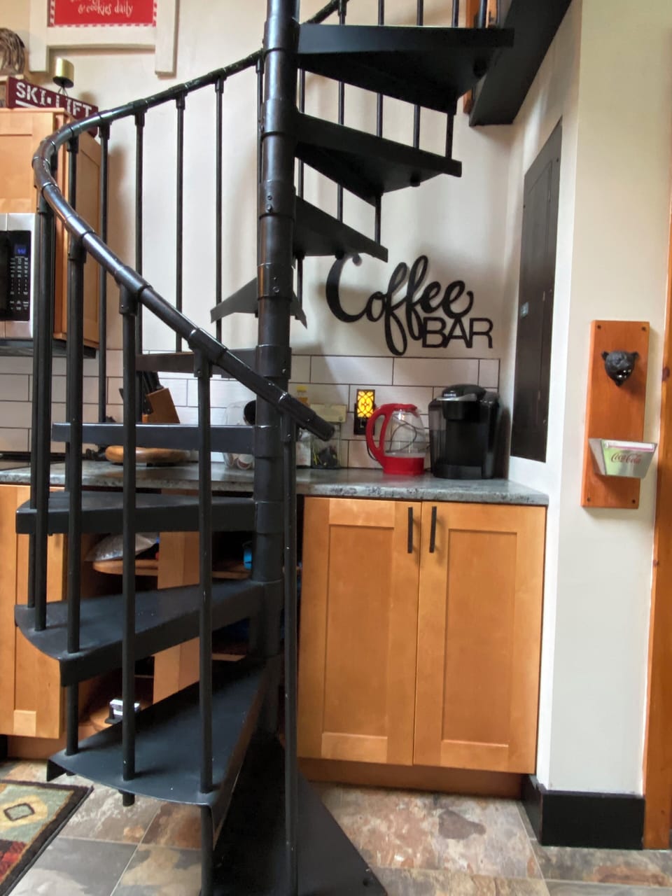 Stairs to loft