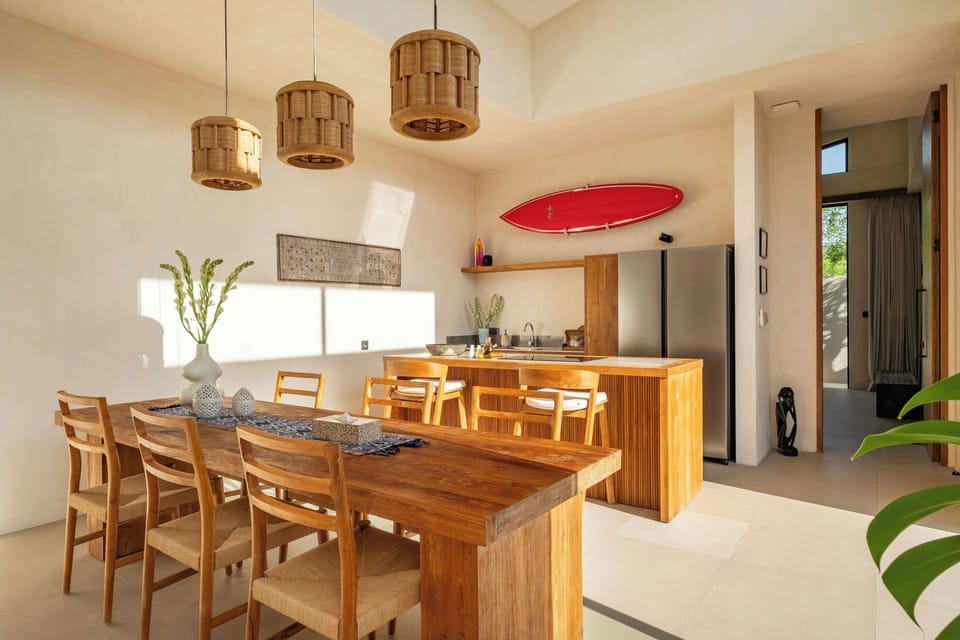 Luxury Villa, Patio, Pool View | Dining room