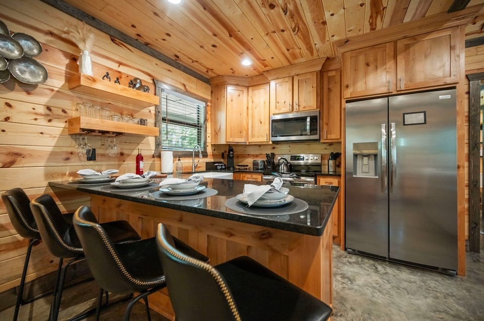 Fully equipped kitchen