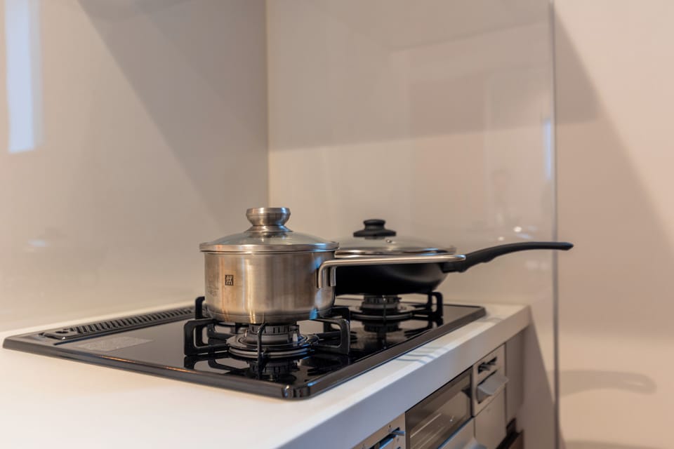 Comfort House, Non Smoking, Balcony | Private kitchen | Fridge, microwave, stovetop, dishwasher