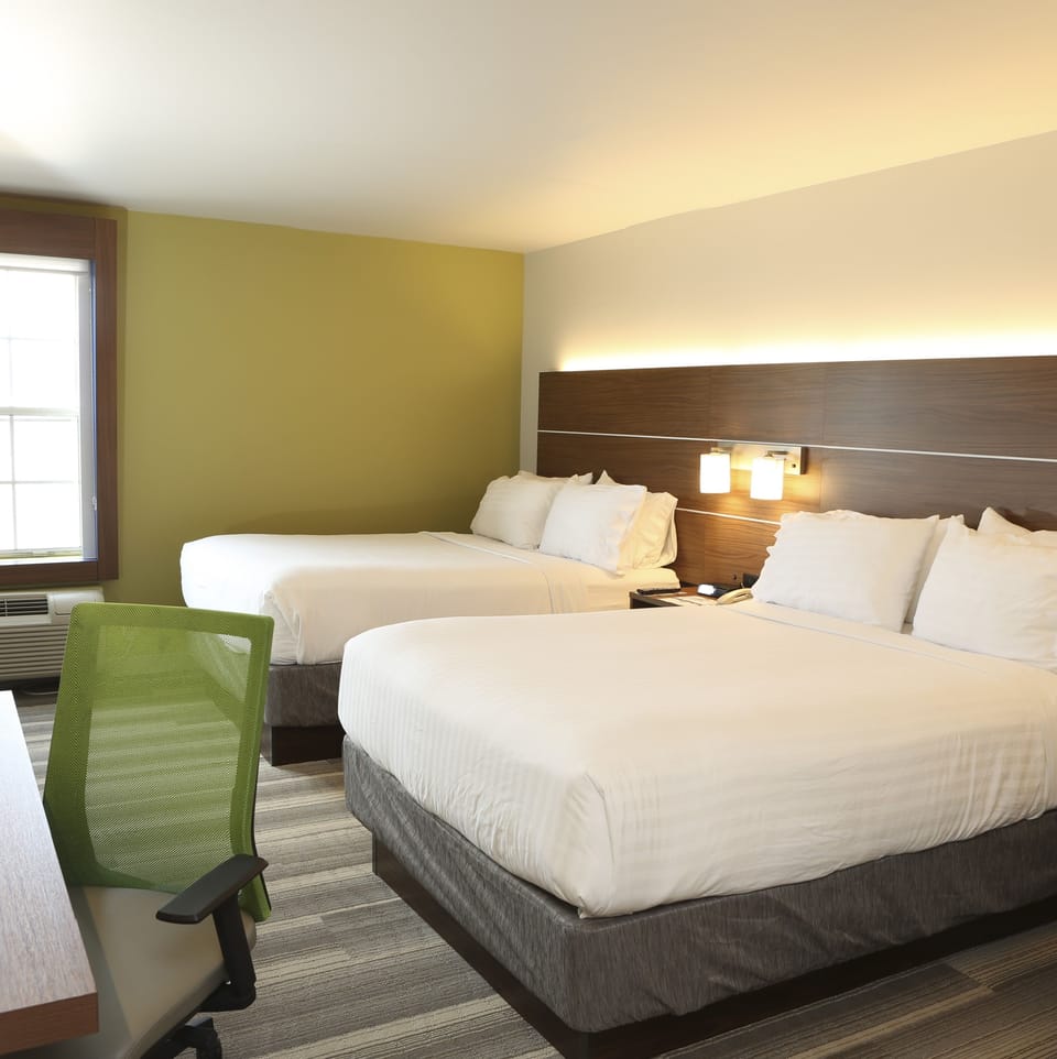 In-room safe, desk, iron/ironing board, free cribs/infant beds