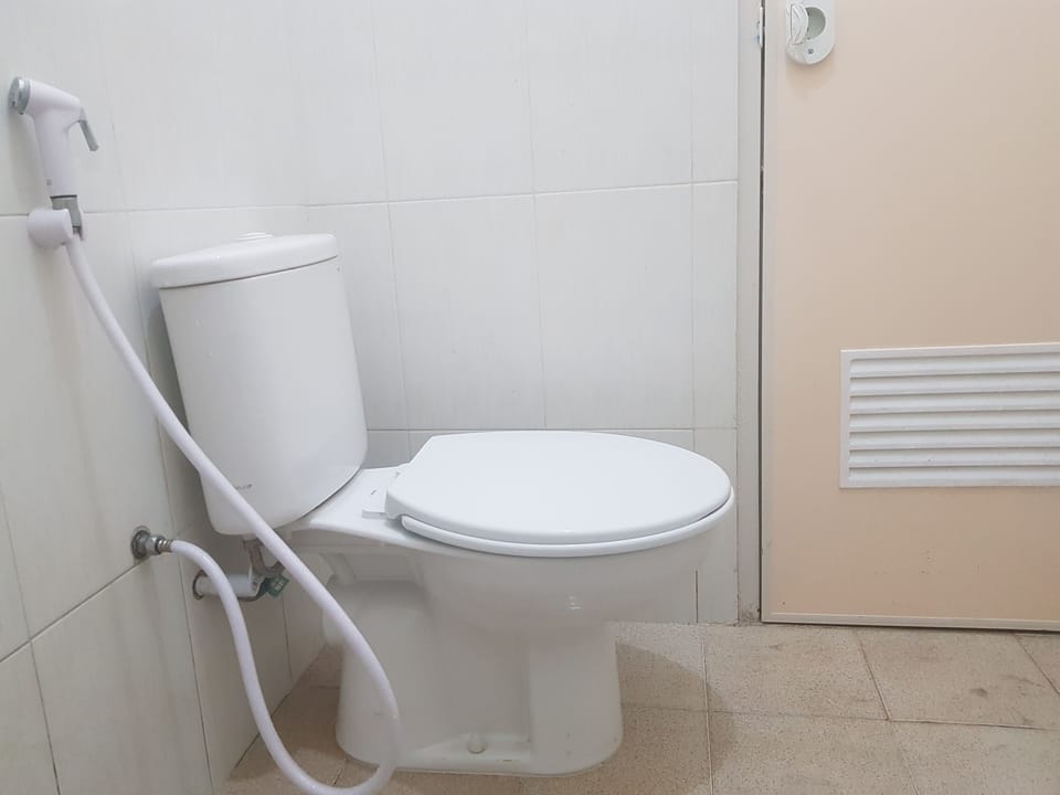 Standard Double Room | Bathroom | Shower, towels, soap, shampoo