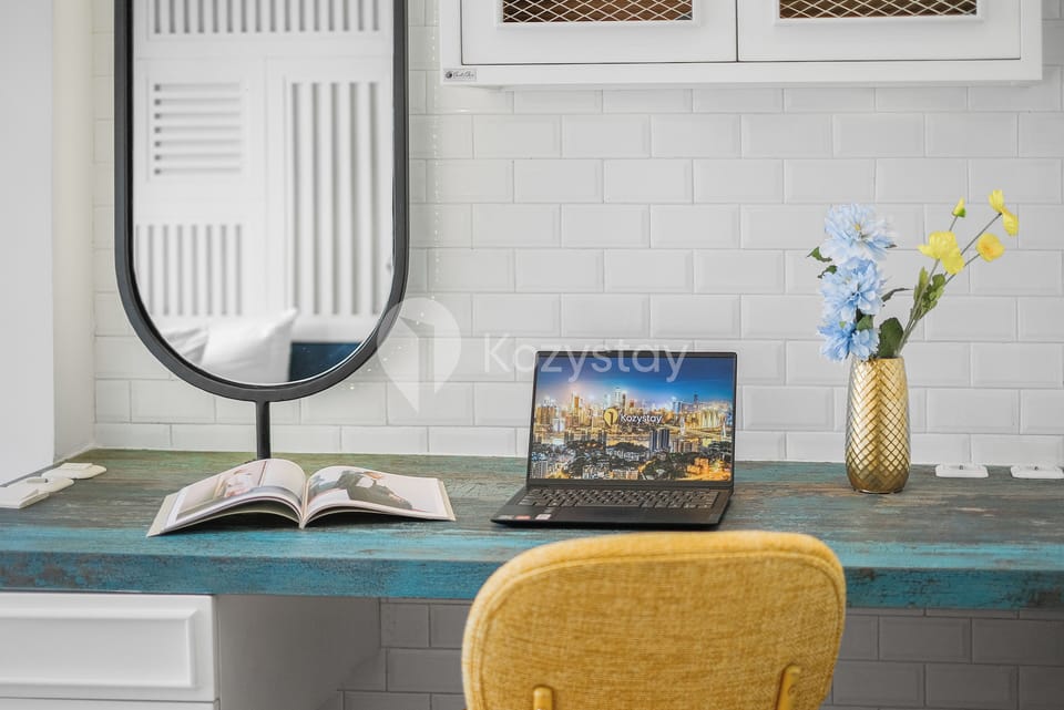 Apartment, 2 Bedrooms, City View | Laptop workspace, iron/ironing board, free WiFi