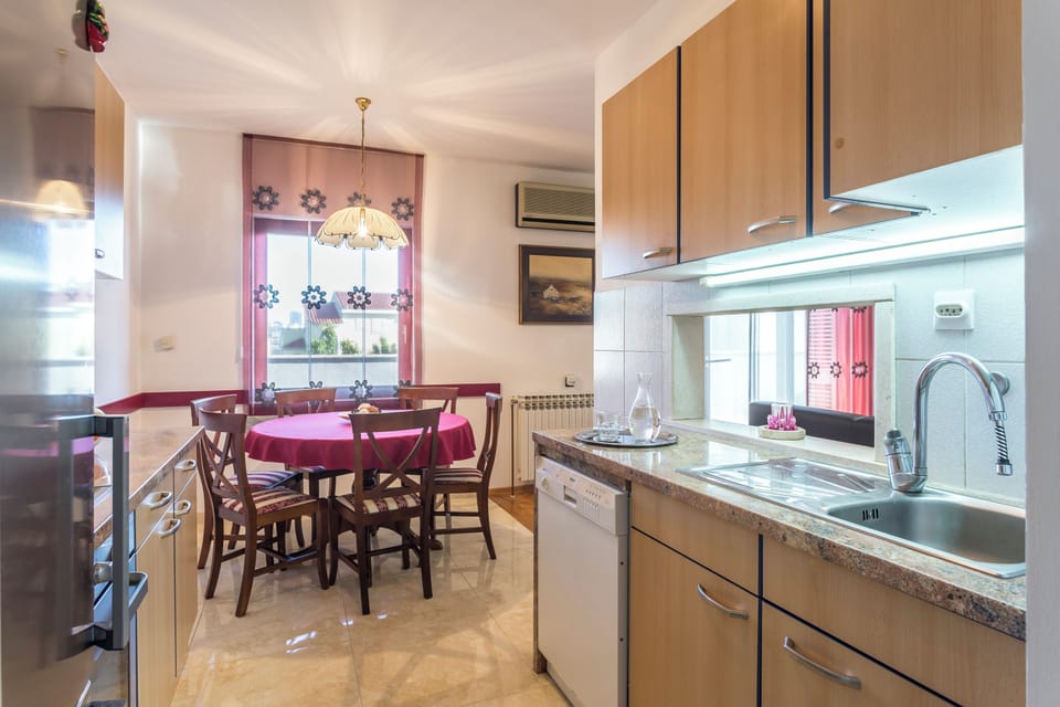 Kitchen with dining area