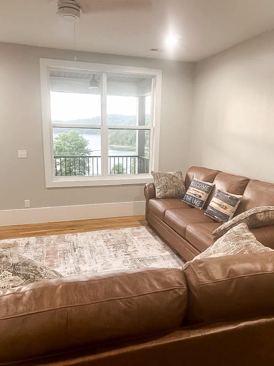 Upper level seating area w/ a view