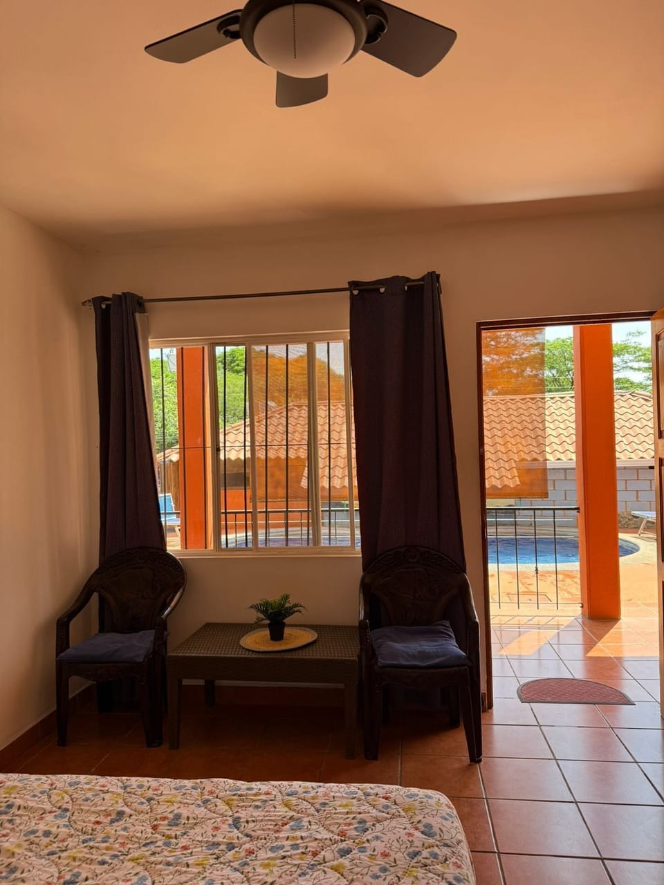 Comfort Room, Pool View | Iron/ironing board, free WiFi