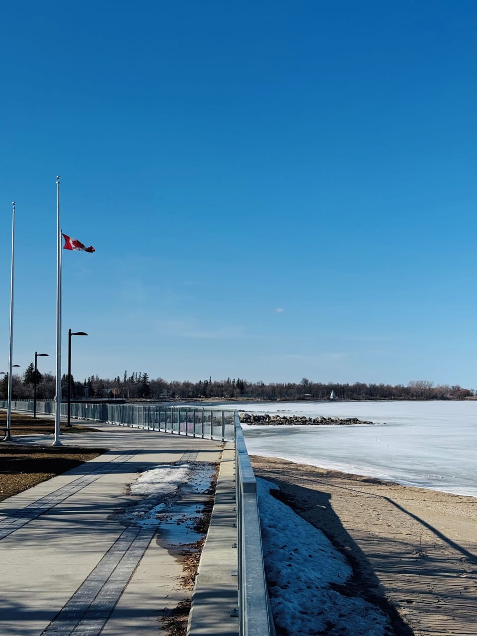 The Lake in the spring time