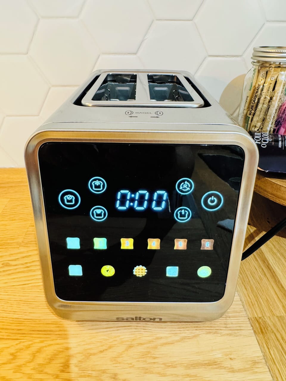 Digital/touchscreen toaster