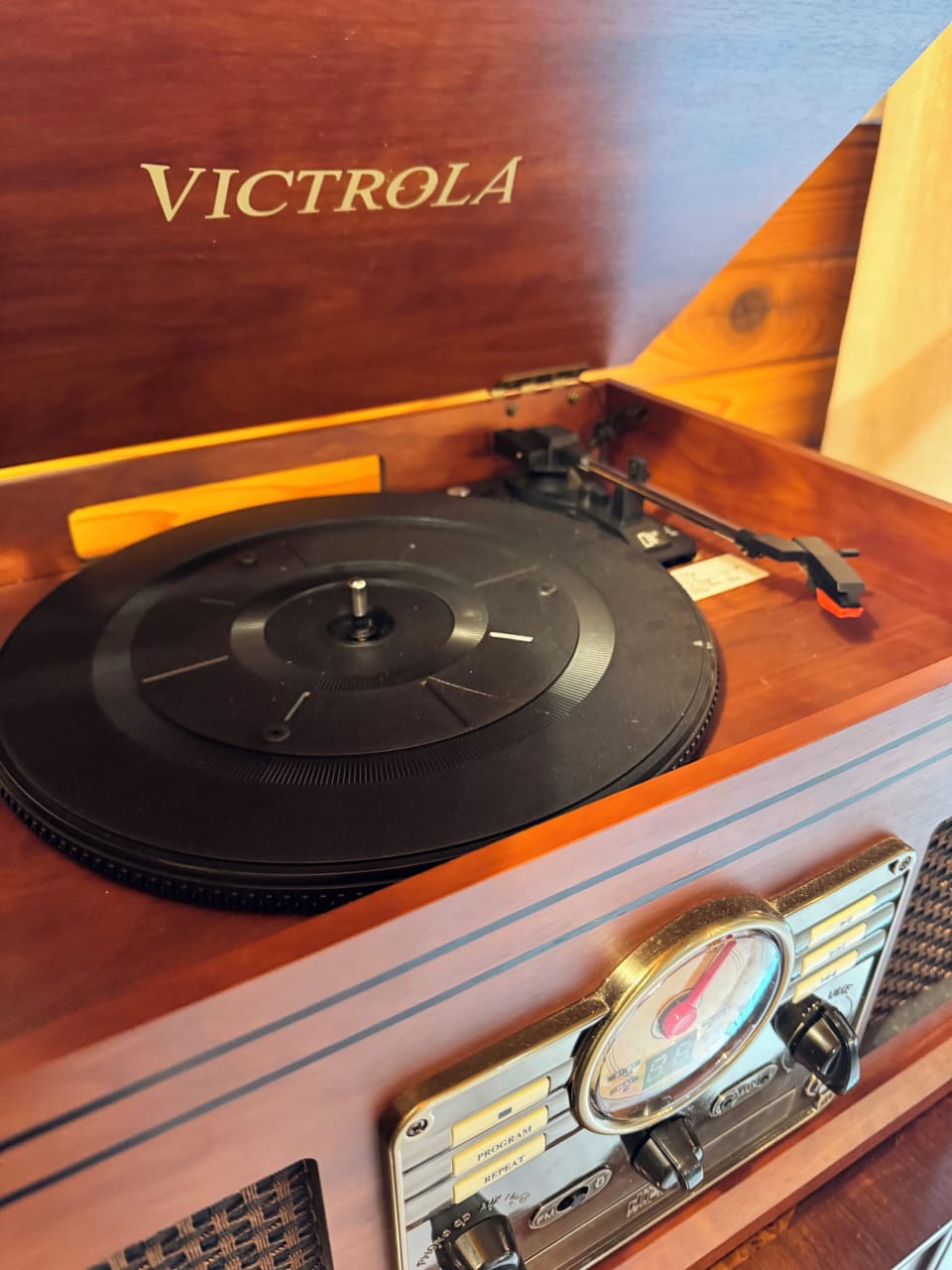Play and dance with your favourite record during your stay 