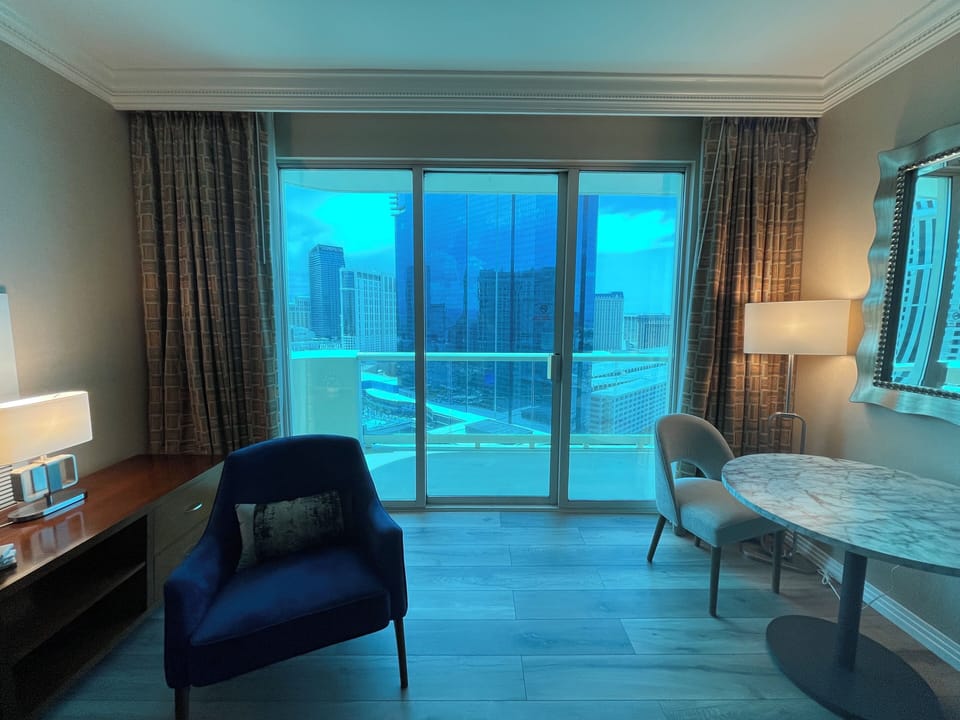 View from living area