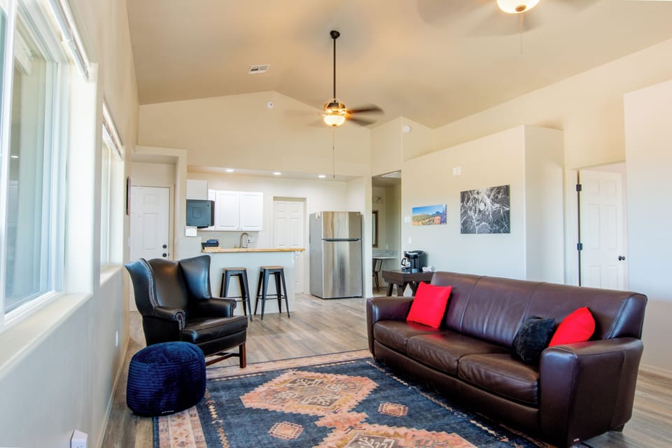 Open concept living area