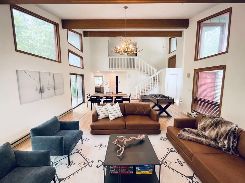 Double height ceilings