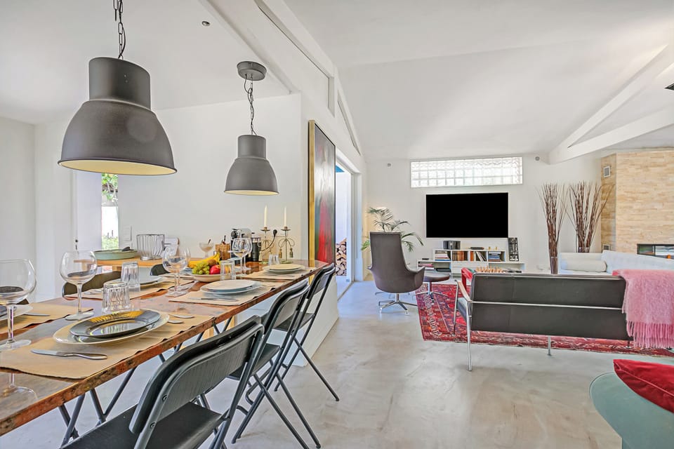 Living and dining room