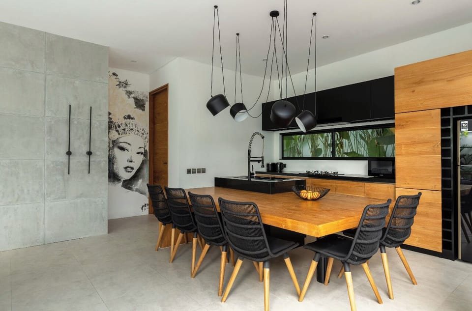 Luxury Villa, 2 Bedrooms, Private Pool | Private kitchen | Highchair
