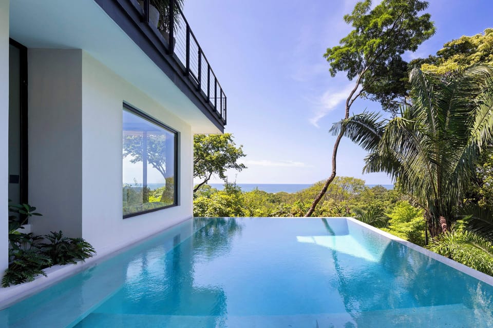 ocean views from the pool