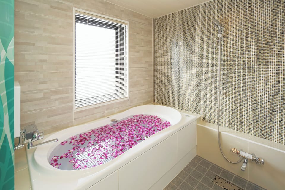 Deluxe Room | Bathroom | Separate tub and shower, hair dryer, bathrobes, slippers