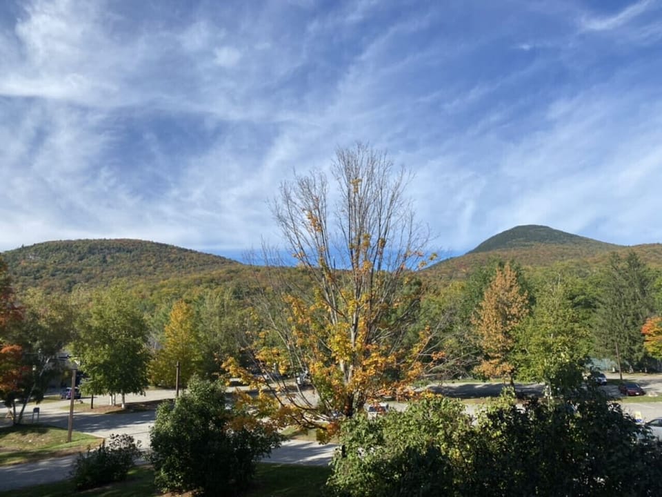 View from our private balcony