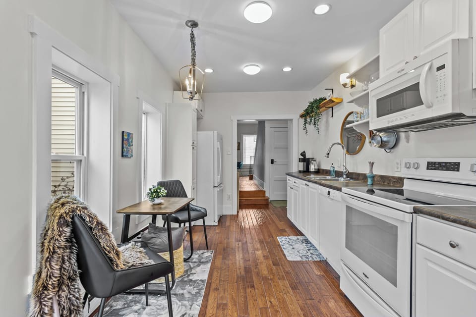 Your bright and airy space for culinary delights and cozy meals.