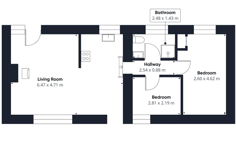 House | 2 bedrooms