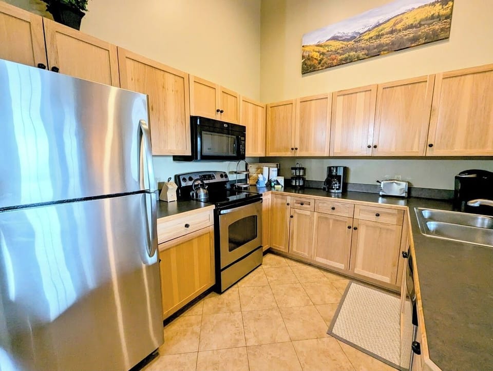 Fully equipped kitchen
