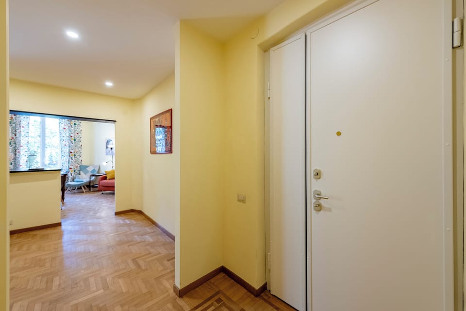 Apartment, 1 Double Bed with Sofa bed, Patio | Living area | 43-inch Smart TV with digital channels