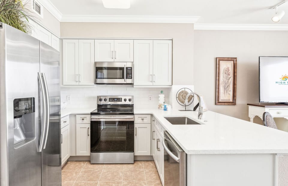 Kitchen with Stainless Appliances