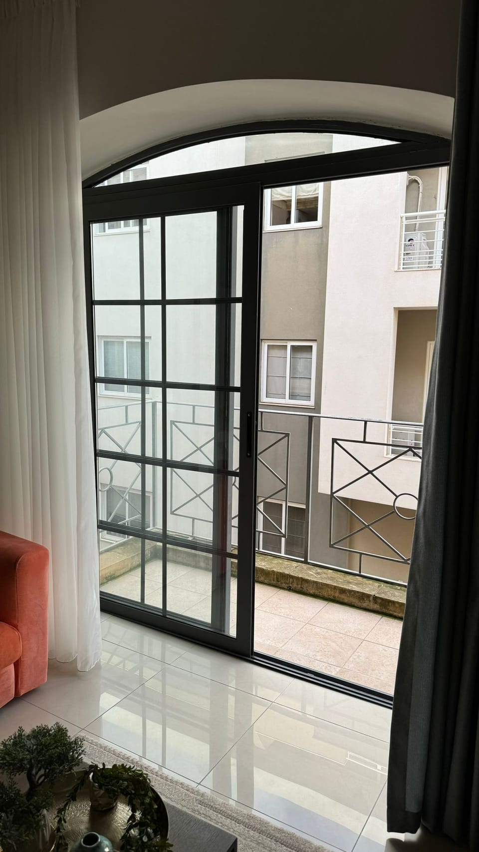 Living room’s balcony