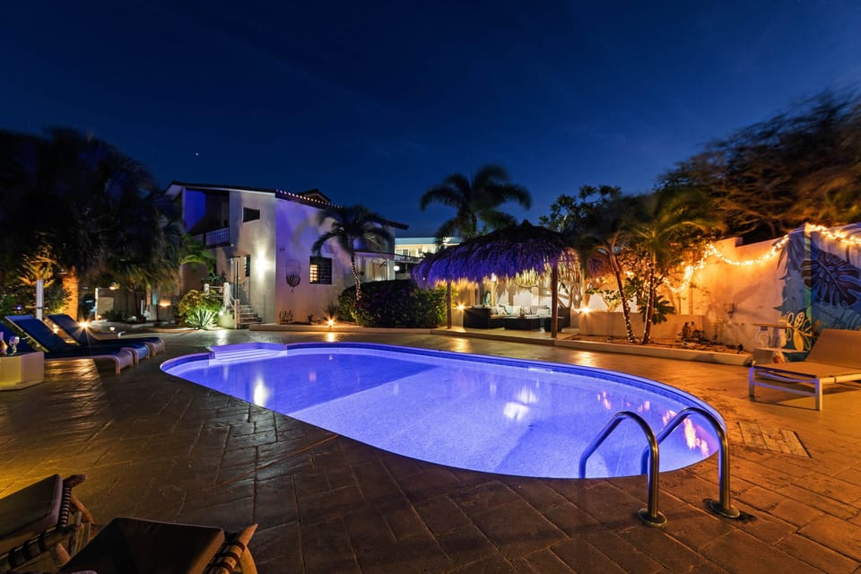 Pool by night