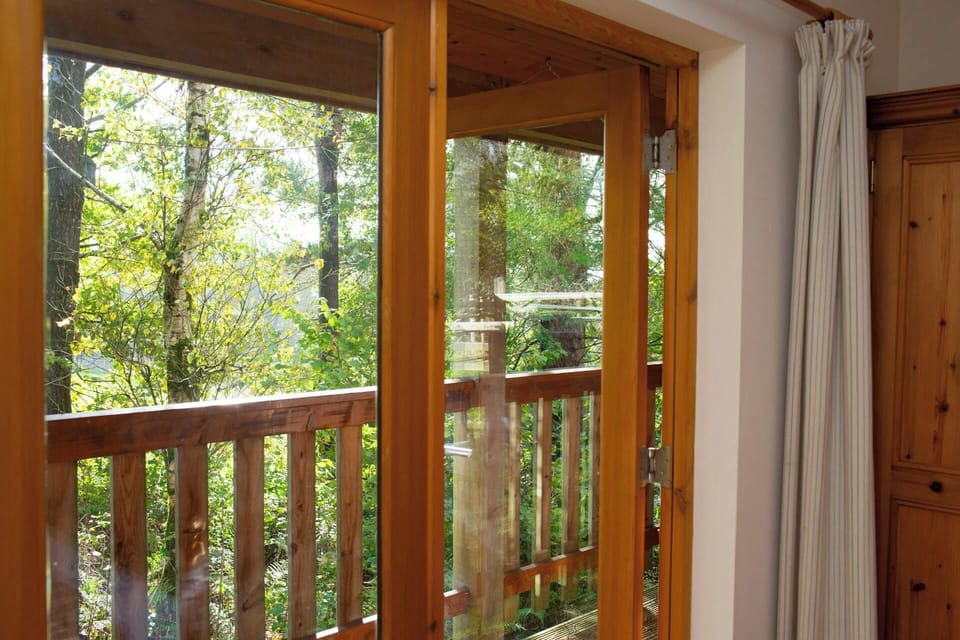 Double doors leading from the king size bedrooms onto the terrace