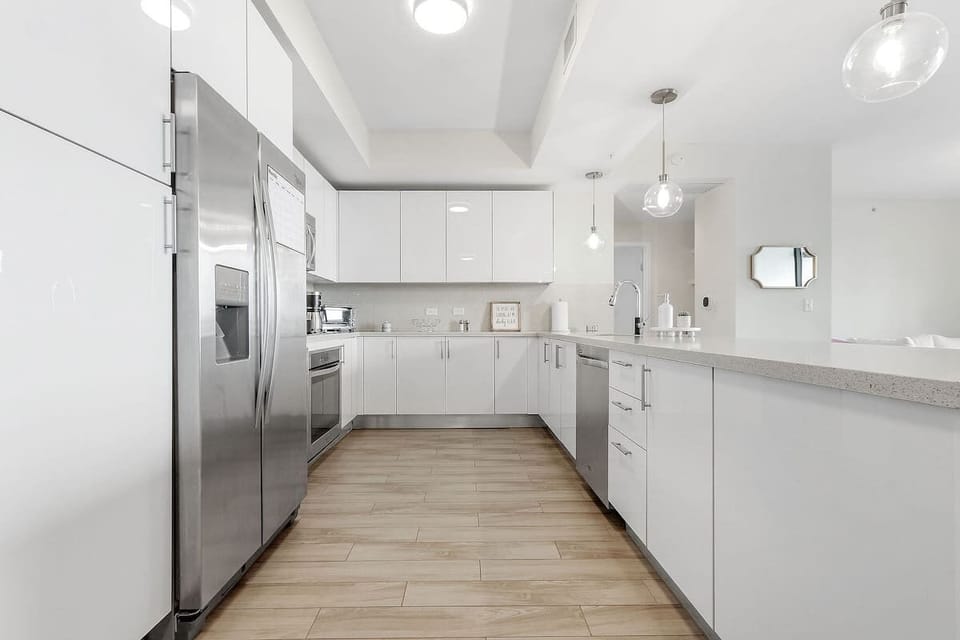 Fully equipped kitchen