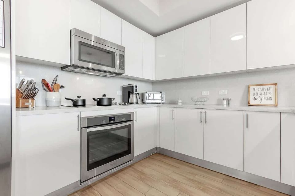 Fully equipped kitchen