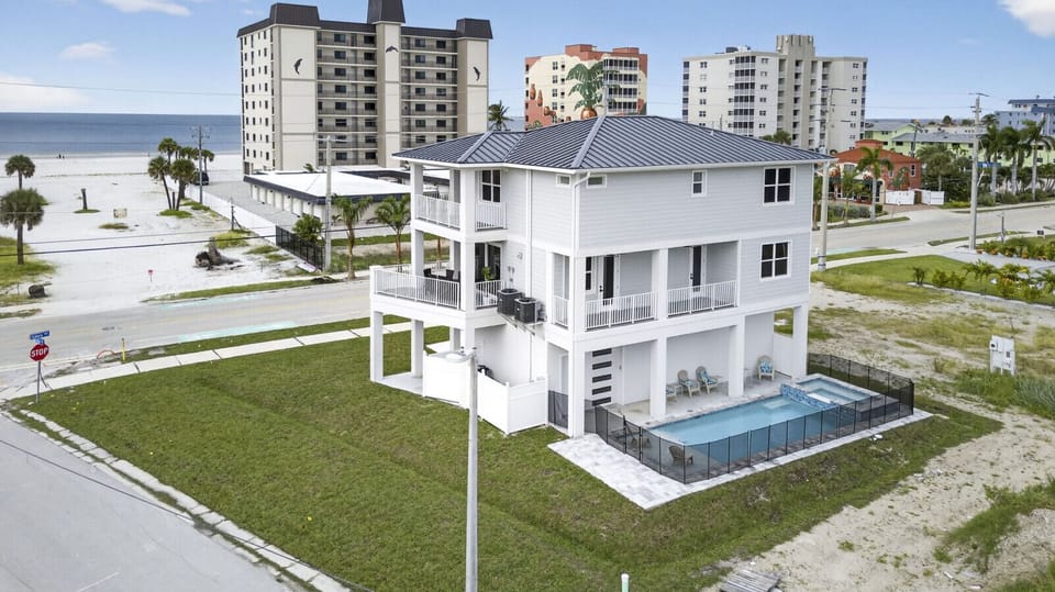 Spacious poolside areas provide the ultimate setting for family fun.