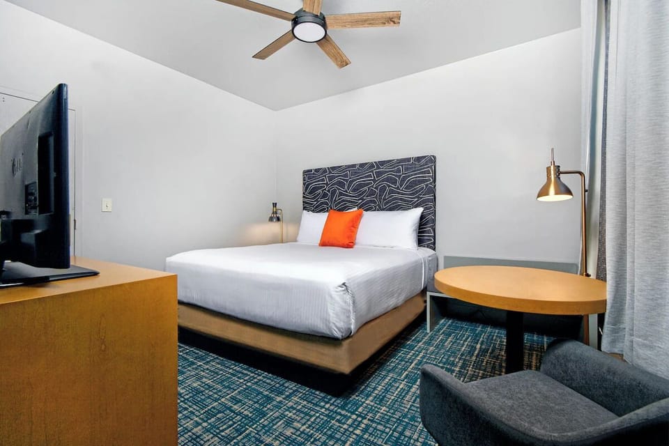 Stretch out and recharge in a serene space made for sleep.