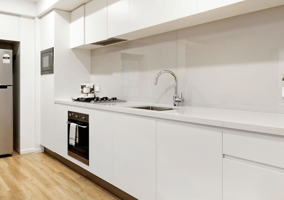Fully equipped modern kitchen