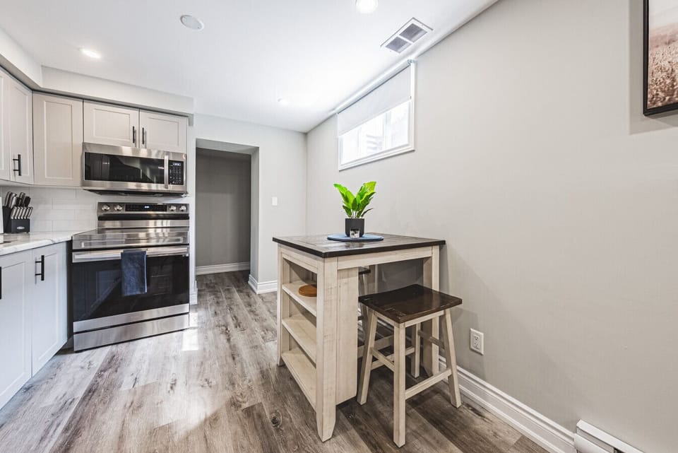 Pub style dining table for two