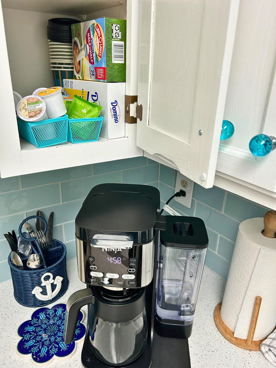 Coffee and tea station to get your day started..bring your favorite flavors, of  course! 