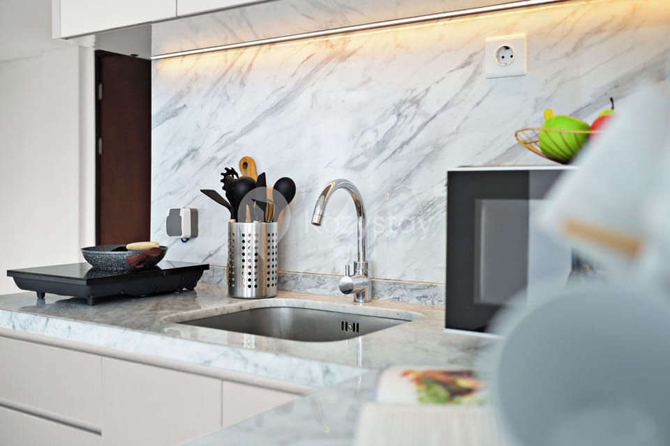 Apartment, 1 Bedroom, City View | Private kitchen