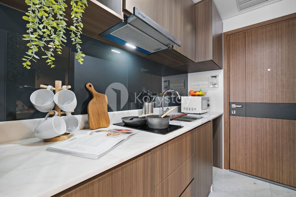 Apartment, 1 Bedroom, City View | Private kitchen